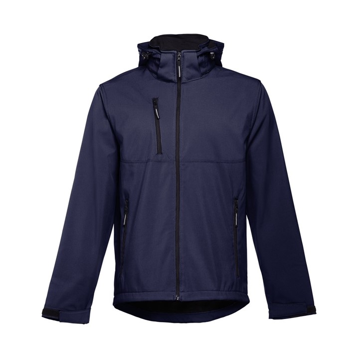 Casaco Softshell THC Zagreb (Ref. VSTH0ZAGRE) - Vista 2 Equipamento JCR
