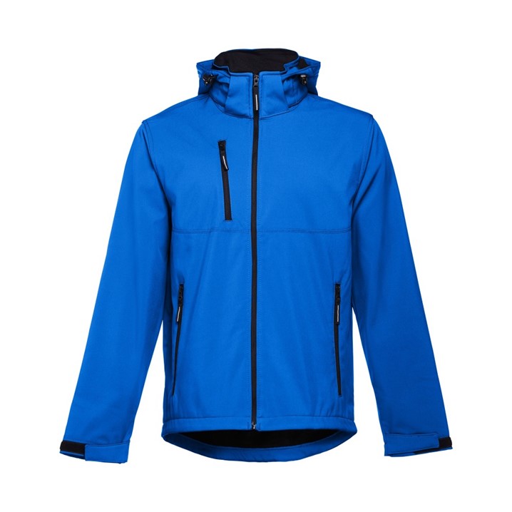 Casaco Softshell THC Zagreb (Ref. VSTH0ZAGRE) - Vista 3 Equipamento JCR