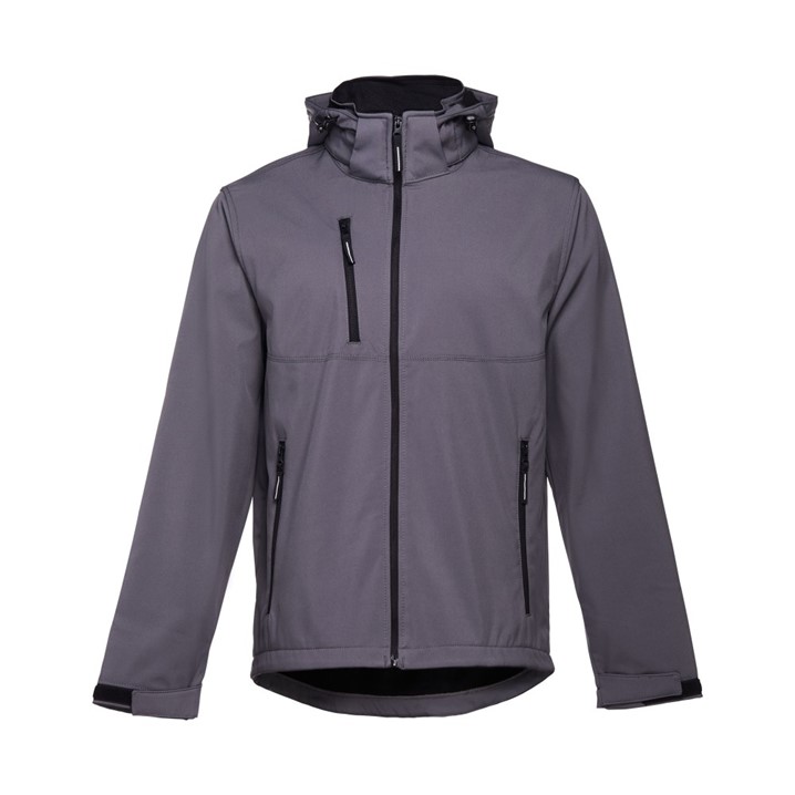 Casaco Softshell THC Zagreb (Ref. VSTH0ZAGRE) - Vista 4 Equipamento JCR