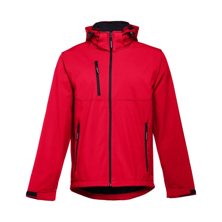 Casaco Softshell THC Zagreb (Ref. VSTH0ZAGRE) - Vista 5 Equipamento JCR