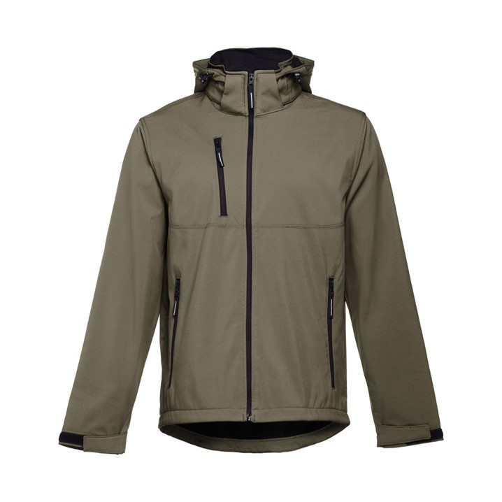 Casaco Softshell THC Zagreb (Ref. VSTH0ZAGRE) - Vista 7 Equipamento JCR