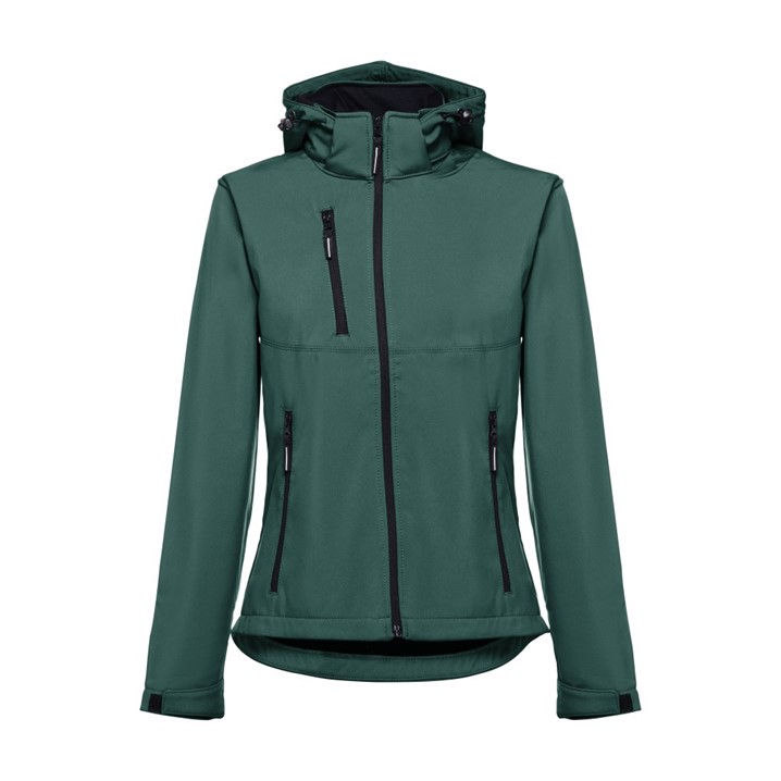 Casaco Softshell THC Zagreb Woman (Ref. VSTH0ZAGRW) - Vista 8 Equipamento JCR