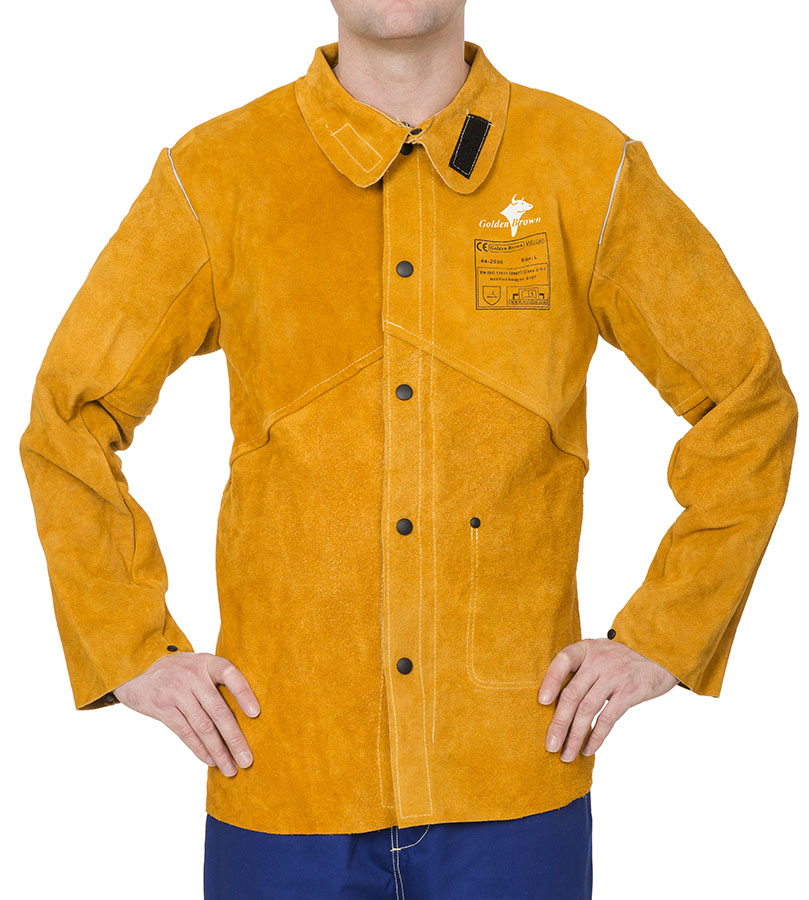 Casaco de Soldador Weldas 44-2530 L (Ref. VSWD2530P-L) - Equipamento de Proteção Individual JCR
