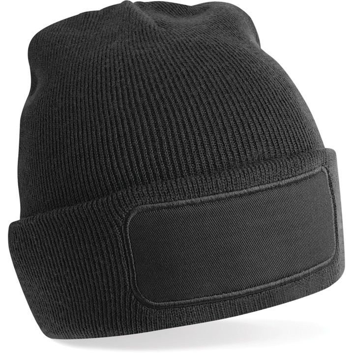 Gorro com patch Beechfield B445 (Ref. VTBE00B445) - Equipamento de Proteção Individual JCR