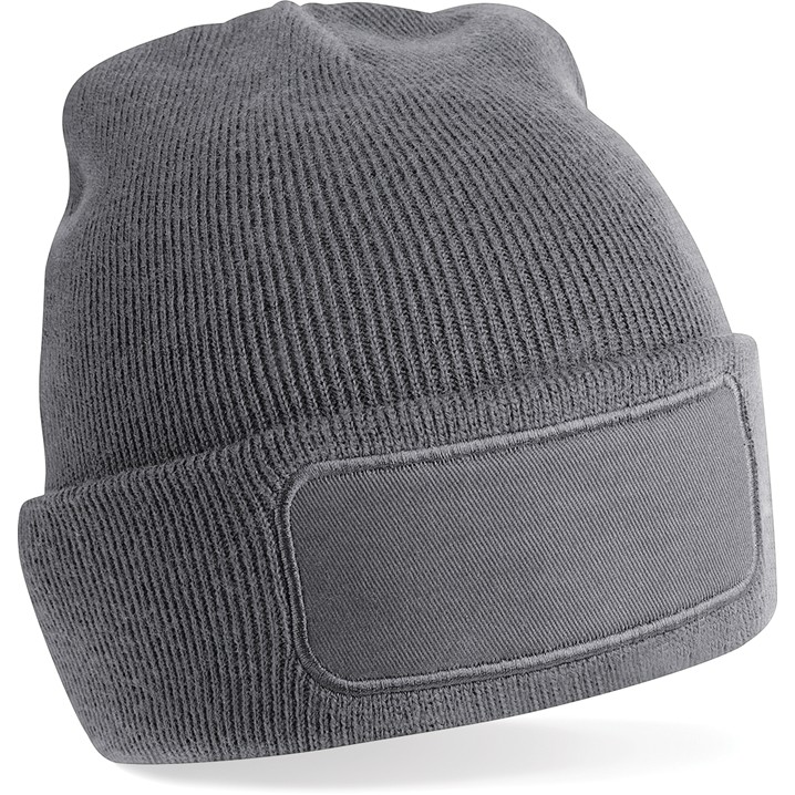 Gorro com patch Beechfield B445 (Ref. VTBE00B445) - Vista 2 Equipamento JCR
