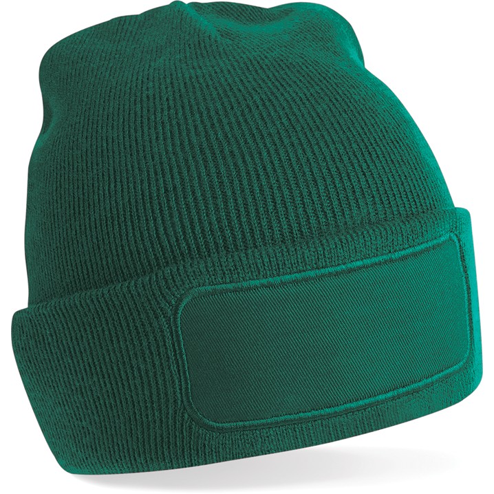Gorro com patch Beechfield B445 (Ref. VTBE00B445) - Vista 3 Equipamento JCR