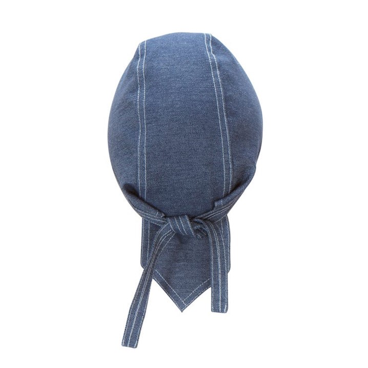 Gorro de cozinha Velilla em Denim 404007 (Ref. VTVL404007) - Equipamento de Proteção Individual JCR