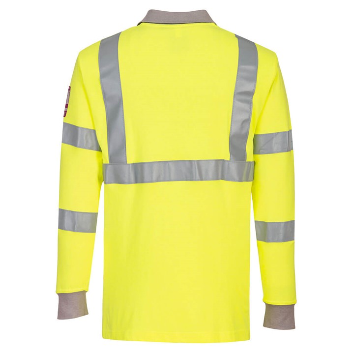 Polo Portwest ignífugo m/comprida FR77 (Ref. VXPW00FR77) - Vista 2 Equipamento JCR