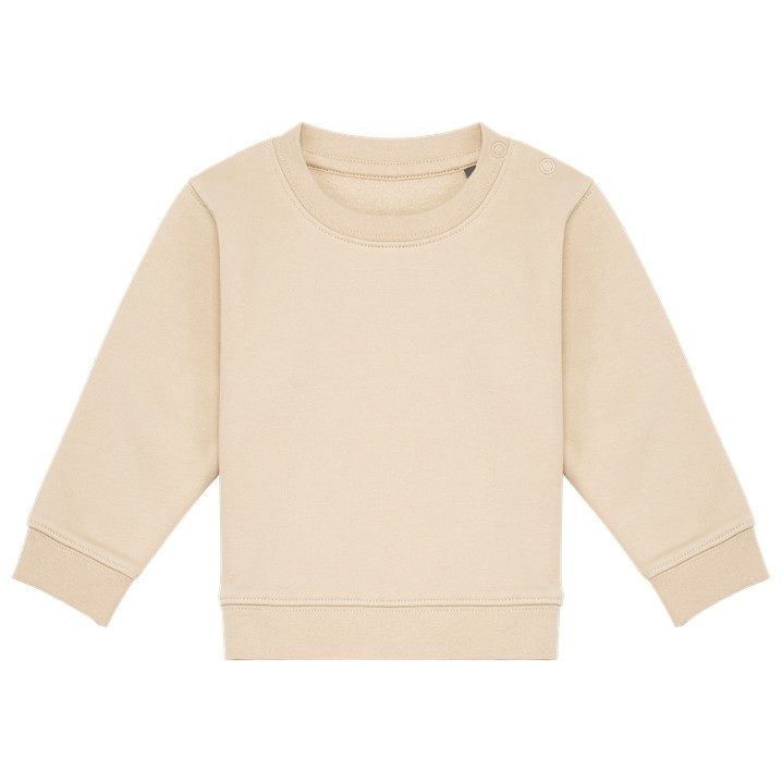 Sweatshirt de bebé Kariban K835 em algodão eco-responsável (Ref. VXSKA0K835) - Equipamento de Proteção Individual JCR
