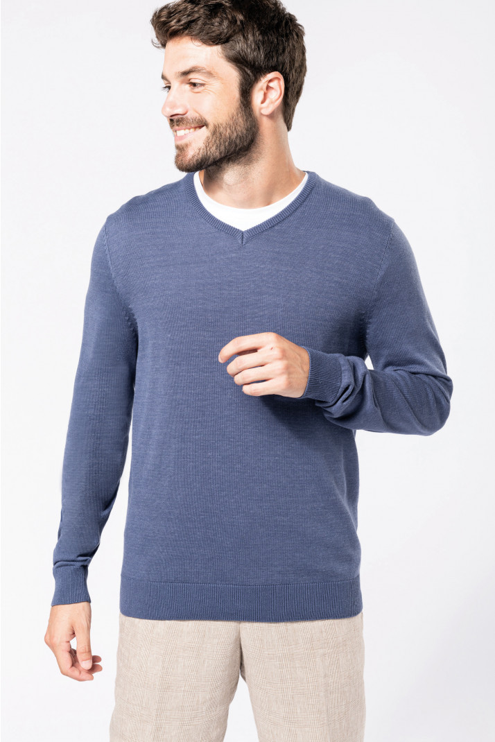 Pullover Kariban com decote em V K965 (Ref. VXSKA0K965) - Vista 7 Equipamento JCR