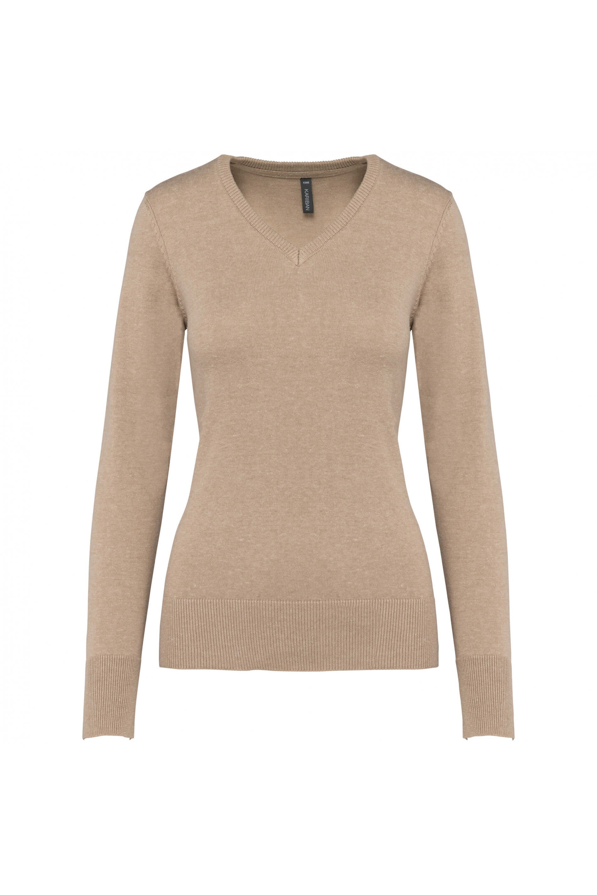 Pullover Kariban de senhora com decote em V K966 (Ref. VXSKA0K966) - Vista 2 Equipamento JCR