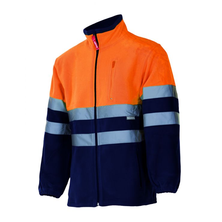 Velilla Bicolor Hi-Vis Fleece Jacket P183 (Ref. VXSVL0P183) - Vista 2 Equipamento JCR