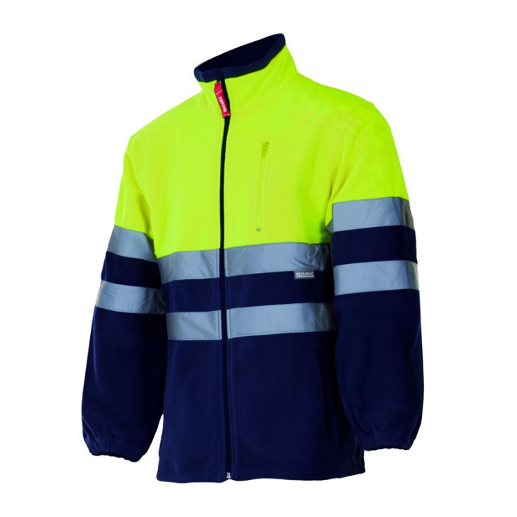 Velilla Bicolor Hi-Vis Fleece Jacket P183 (Ref. VXSVL0P183) - Vista 3 Equipamento JCR