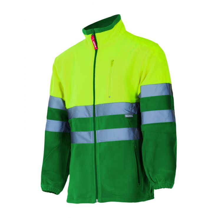 Velilla Bicolor Hi-Vis Fleece Jacket P183 (Ref. VXSVL0P183) - Vista 4 Equipamento JCR
