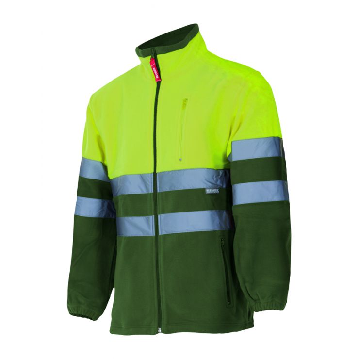 Velilla Bicolor Hi-Vis Fleece Jacket P183 (Ref. VXSVL0P183) - Vista 5 Equipamento JCR