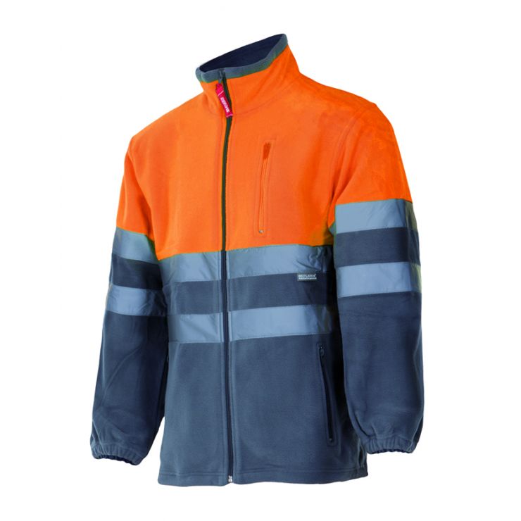 Velilla Bicolor Hi-Vis Fleece Jacket P183 (Ref. VXSVL0P183) - Vista 6 Equipamento JCR