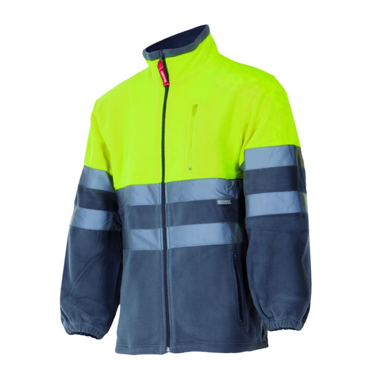 Velilla Bicolor Hi-Vis Fleece Jacket P183 (Ref. VXSVL0P183) - Vista 7 Equipamento JCR