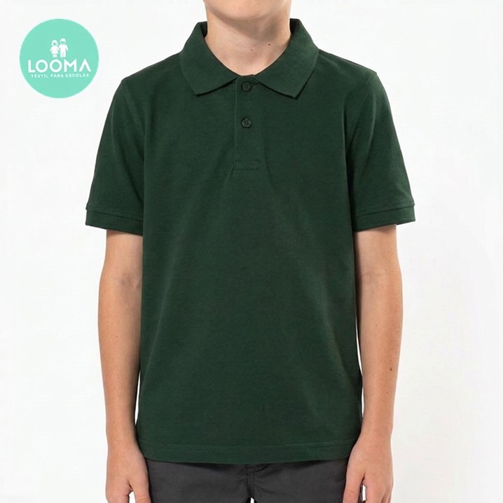 Polo de criança LOOMA FE003 | manga curta (Ref. VXTLOFE003) - Equipamento de Proteção Individual JCR