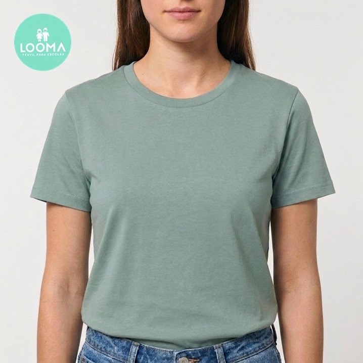 T-shirt unissexo LOOMA FF001 | manga curta 155 g/m² (Ref. VXTLOFF001) - Equipamento de Proteção Individual JCR