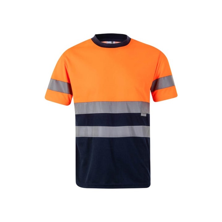 T-shirt técnina bicolor Velilla AV 305506 (Ref. VXTVL05506) - Vista 4 Equipamento JCR