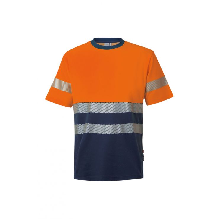 T-shirt bicolor Velilla alta visibilidade 305509 (Ref. VXTVL05509) - Vista 2 Equipamento JCR