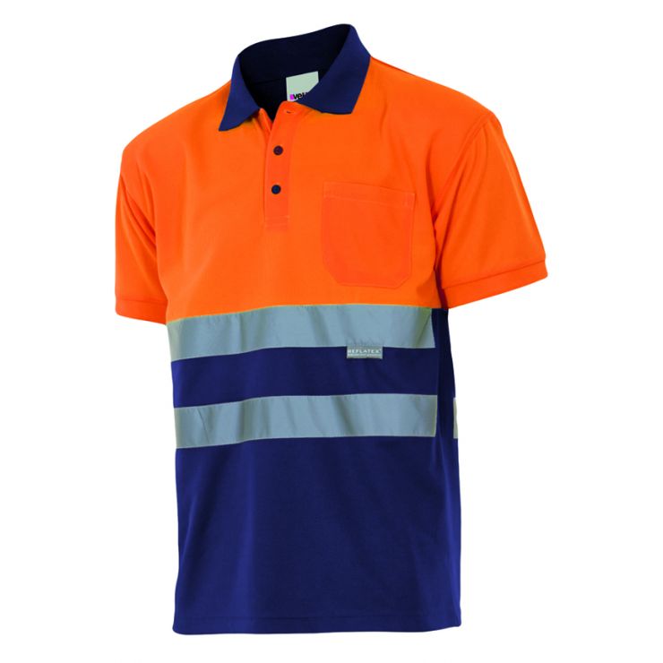 Polo bicolor Velilla 173 (Ref. VXVL000173) - Vista 2 Equipamento JCR