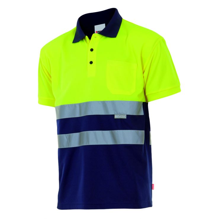 Polo bicolor Velilla 173 (Ref. VXVL000173) - Vista 3 Equipamento JCR