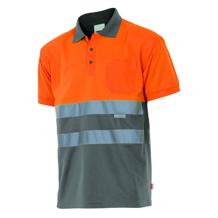 Polo bicolor Velilla 173 (Ref. VXVL000173) - Vista 4 Equipamento JCR