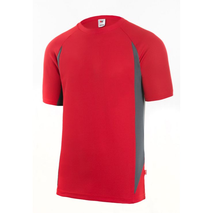 T-shirt técnica bicolor Velilla 105501 (Ref. VXVL105501) - Vista 11 Equipamento JCR
