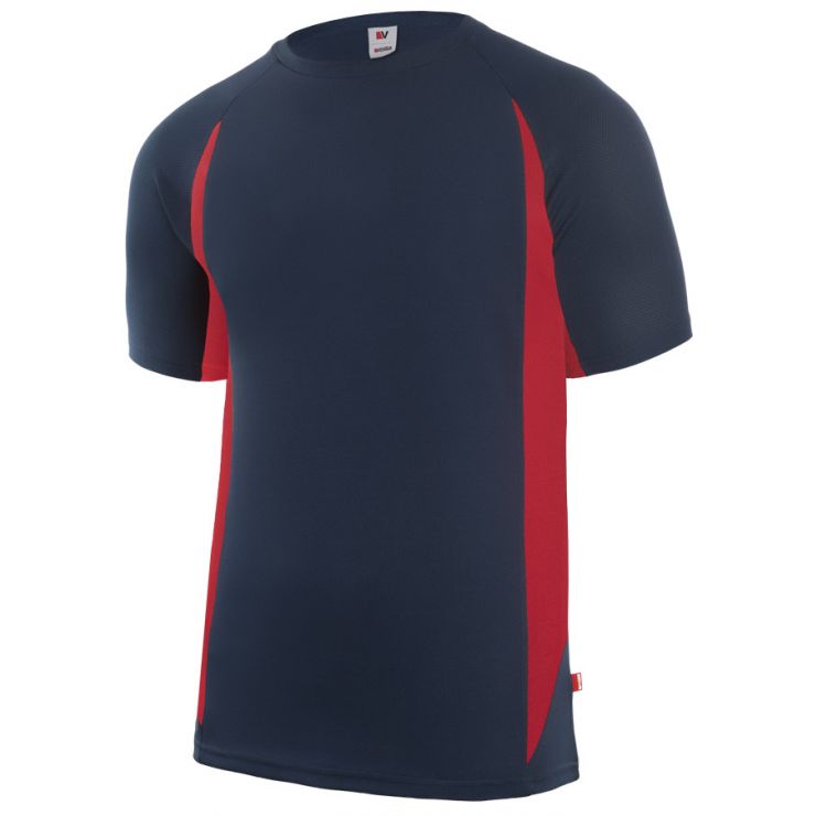 T-shirt técnica bicolor Velilla 105501 (Ref. VXVL105501) - Vista 13 Equipamento JCR
