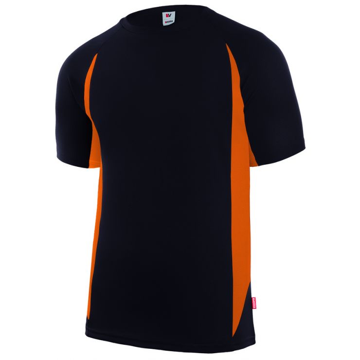 T-shirt técnica bicolor Velilla 105501 (Ref. VXVL105501) - Vista 5 Equipamento JCR