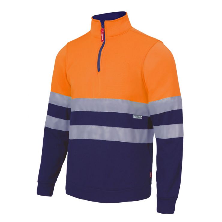 Sweat-Shirt bicolor Velilla 305701 (Ref. VXVL305701) - Vista 3 Equipamento JCR